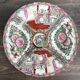 Decorative porcelain plate from Macau.