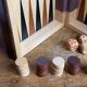 Jeu de backgammon en bois 