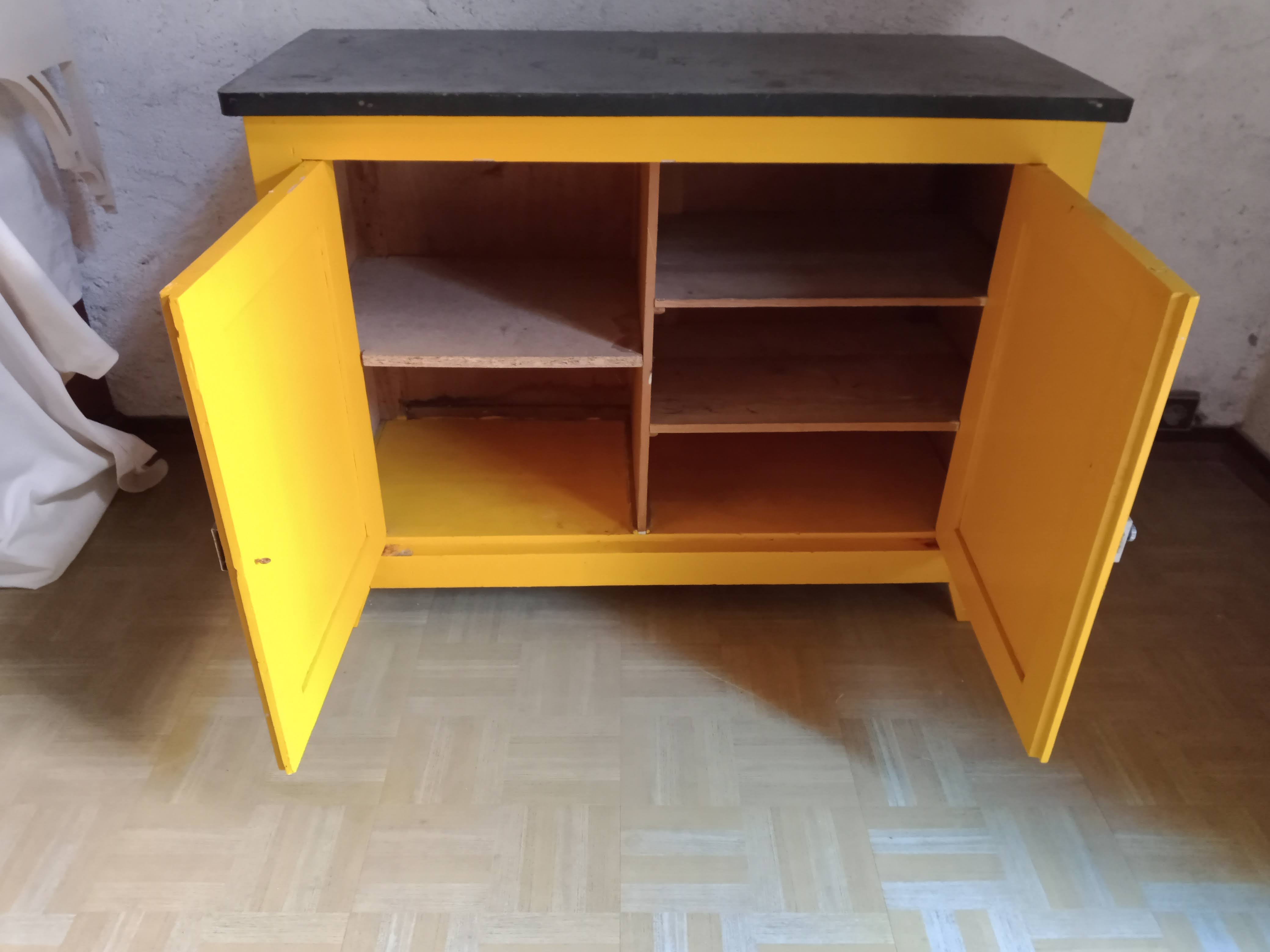 Parisian furniture with two doors