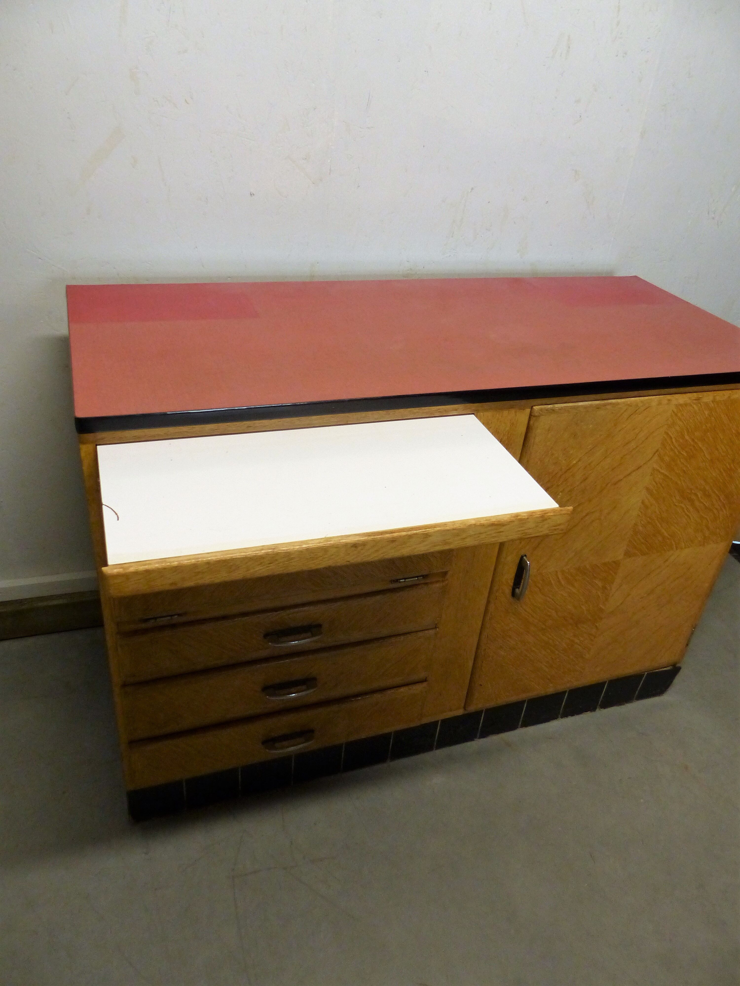 Meuble de cuisine bois & formica