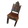 Hand-carved artisan chair – Ethnic / Bohemian style