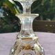 19th century orientalist crystal bottle