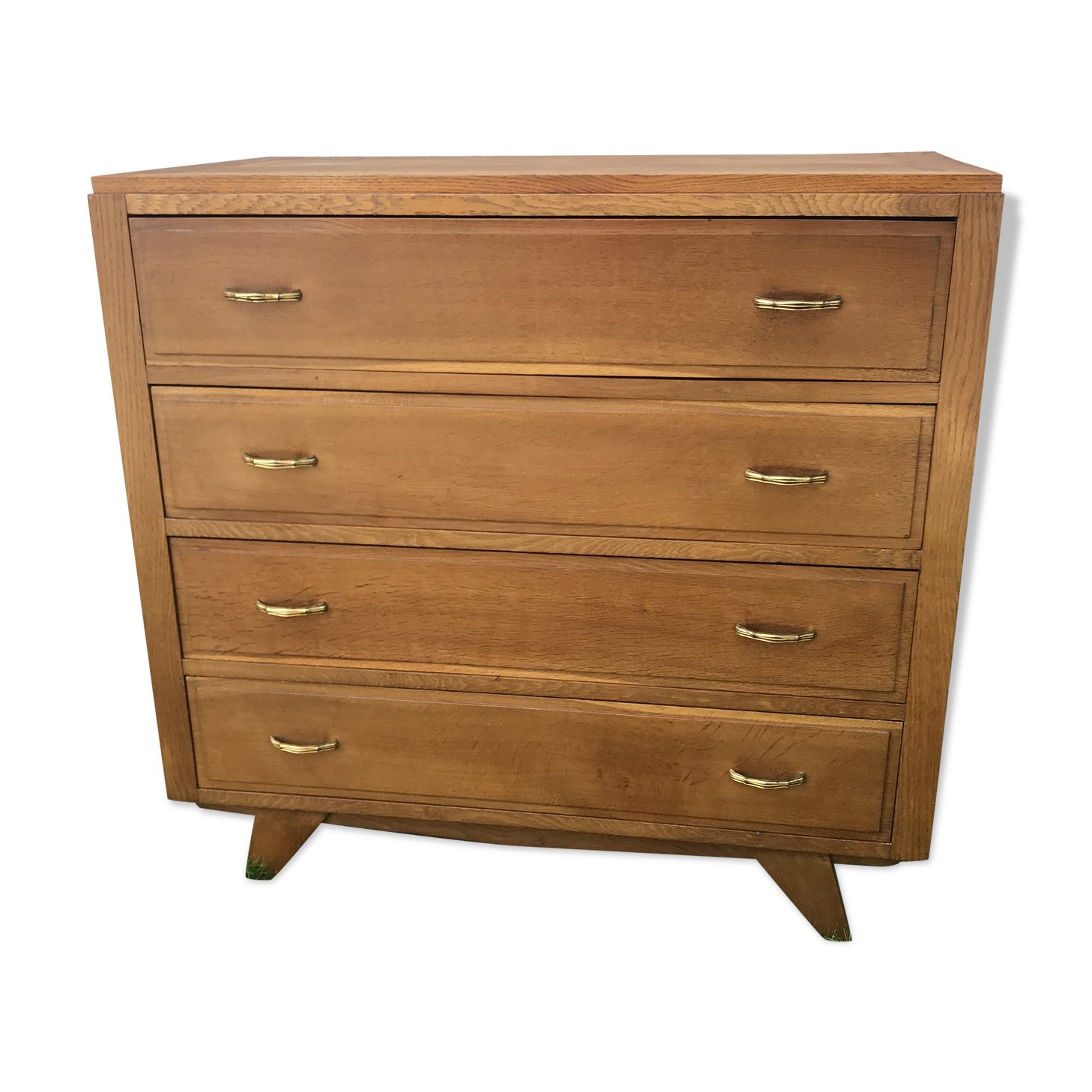 Commode vintage pieds compas