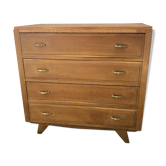 Commode vintage pieds compas