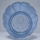Art Deco ceiling light, blue glass, 1920s