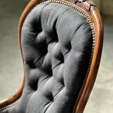 19th century Louis Philippe low chairs