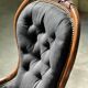 19th century Louis Philippe low chairs