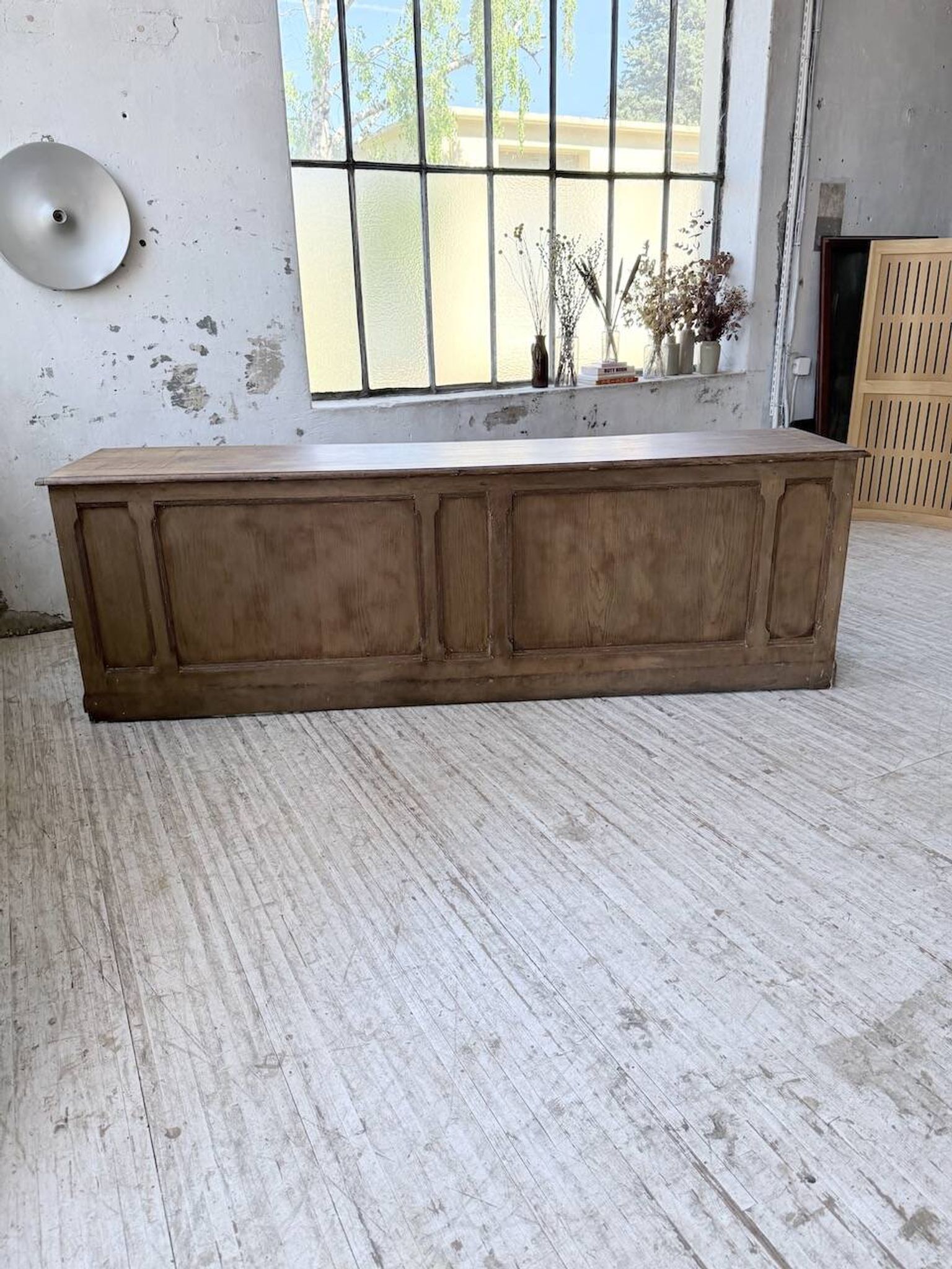 Oak workbench 250 cm XL 1950