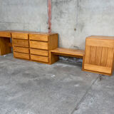 Charlotte Perriand storage set for Les Arcs 1600