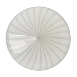 White Murano glass lamp