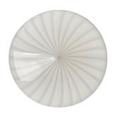 White Murano glass lamp