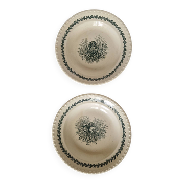 Lot De 2 Assiettes Creuses Villeroy Et Boch Modèle Diana