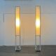 Lampes sur pied minimalistes modernes du milieu du siècle, Allemagne, années 1960, lot de 2