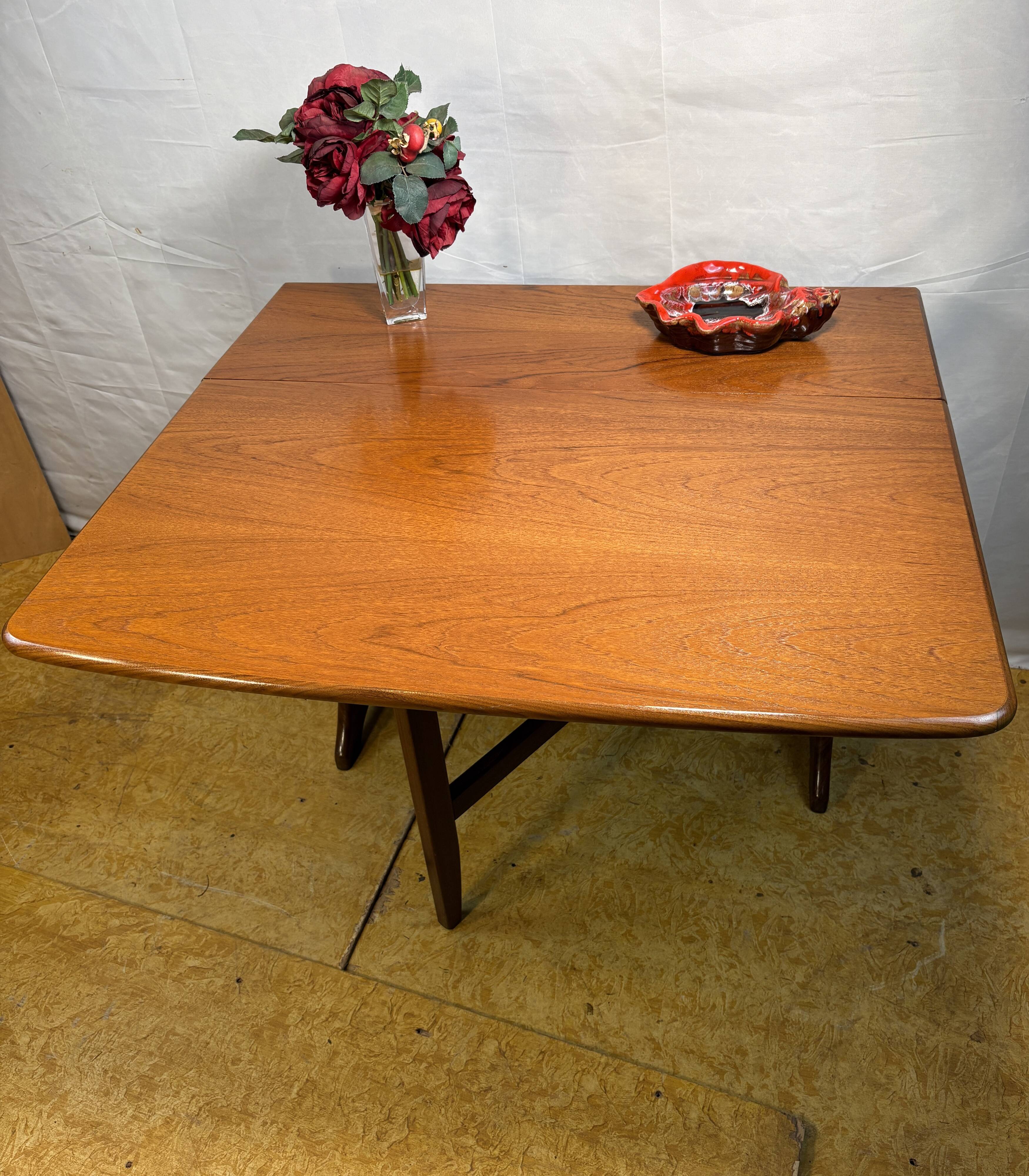 Mid-Century Retro Vintage Teak Drop Leaf Dining Table by G Plan 1960s  Kitc