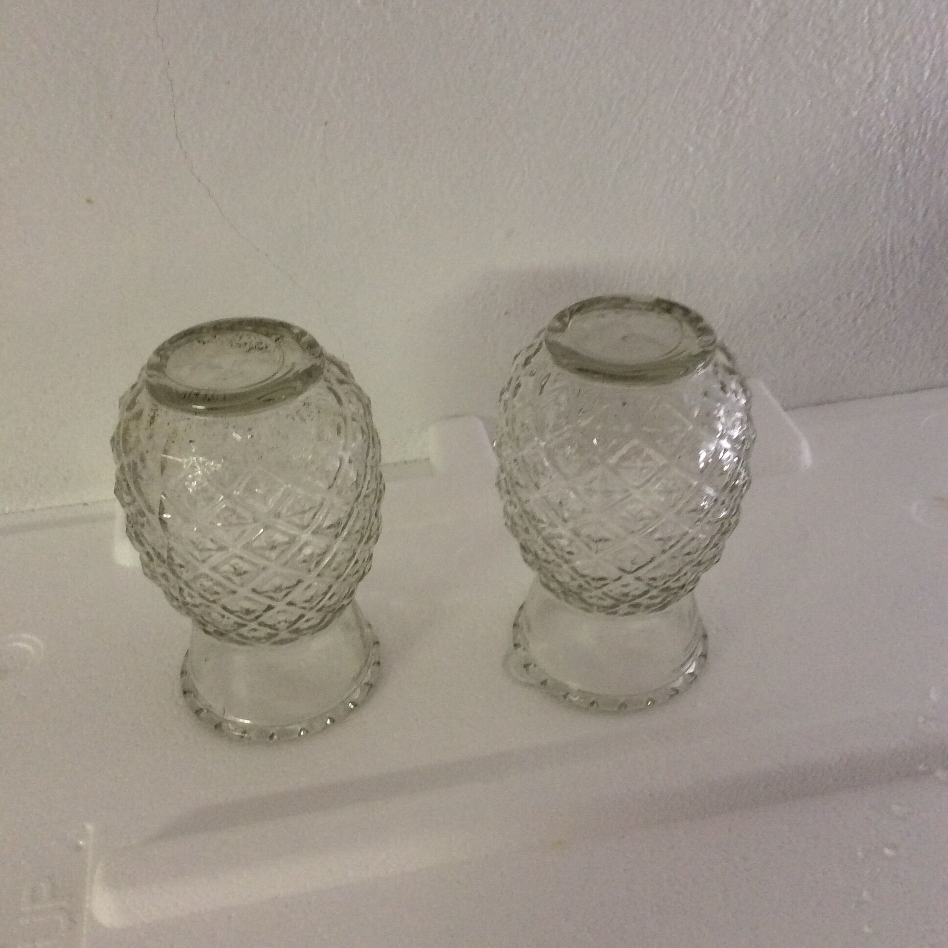 Duo de carafes Ananas