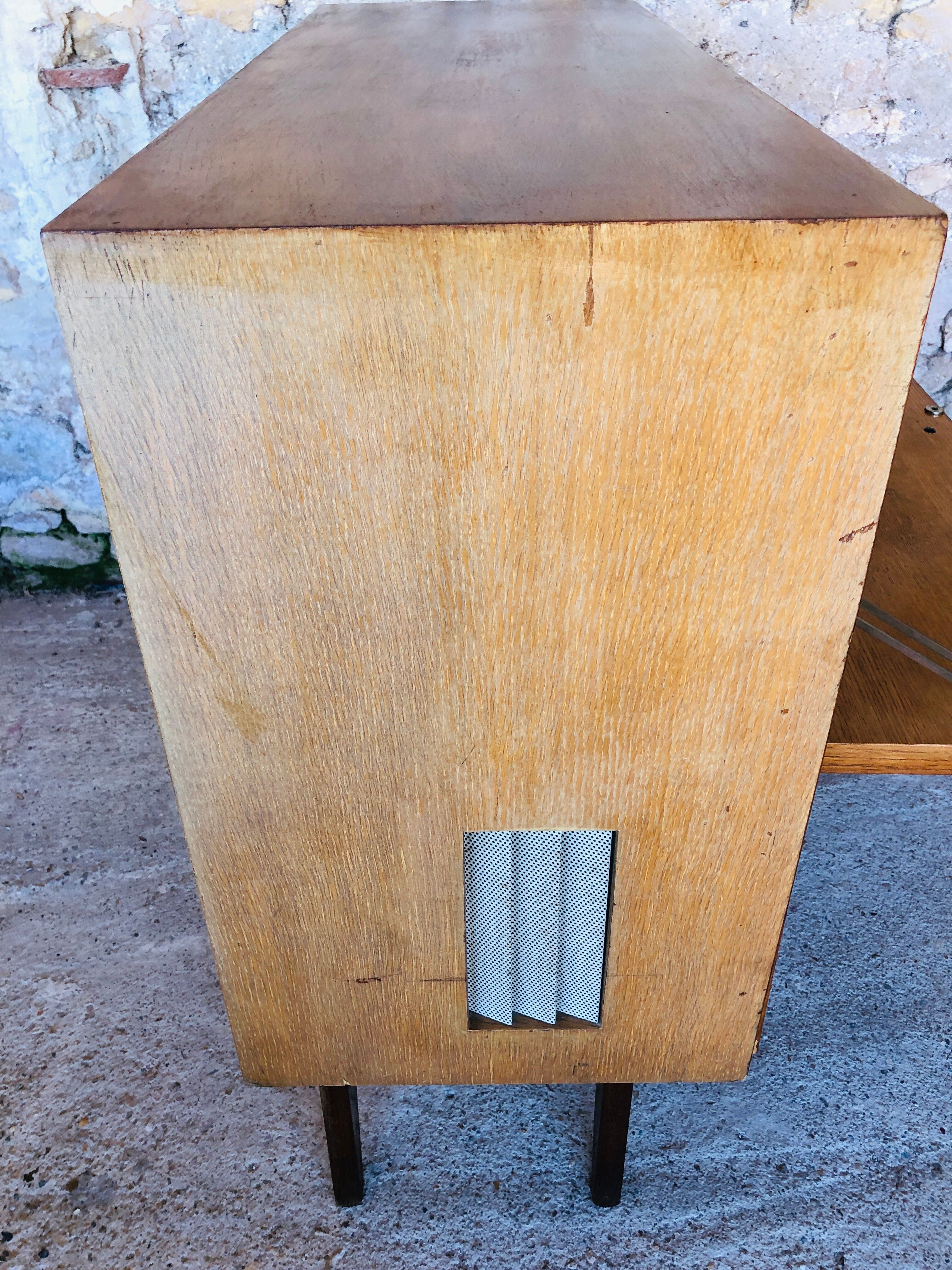 Storage furniture, double compartments, 50s/60s