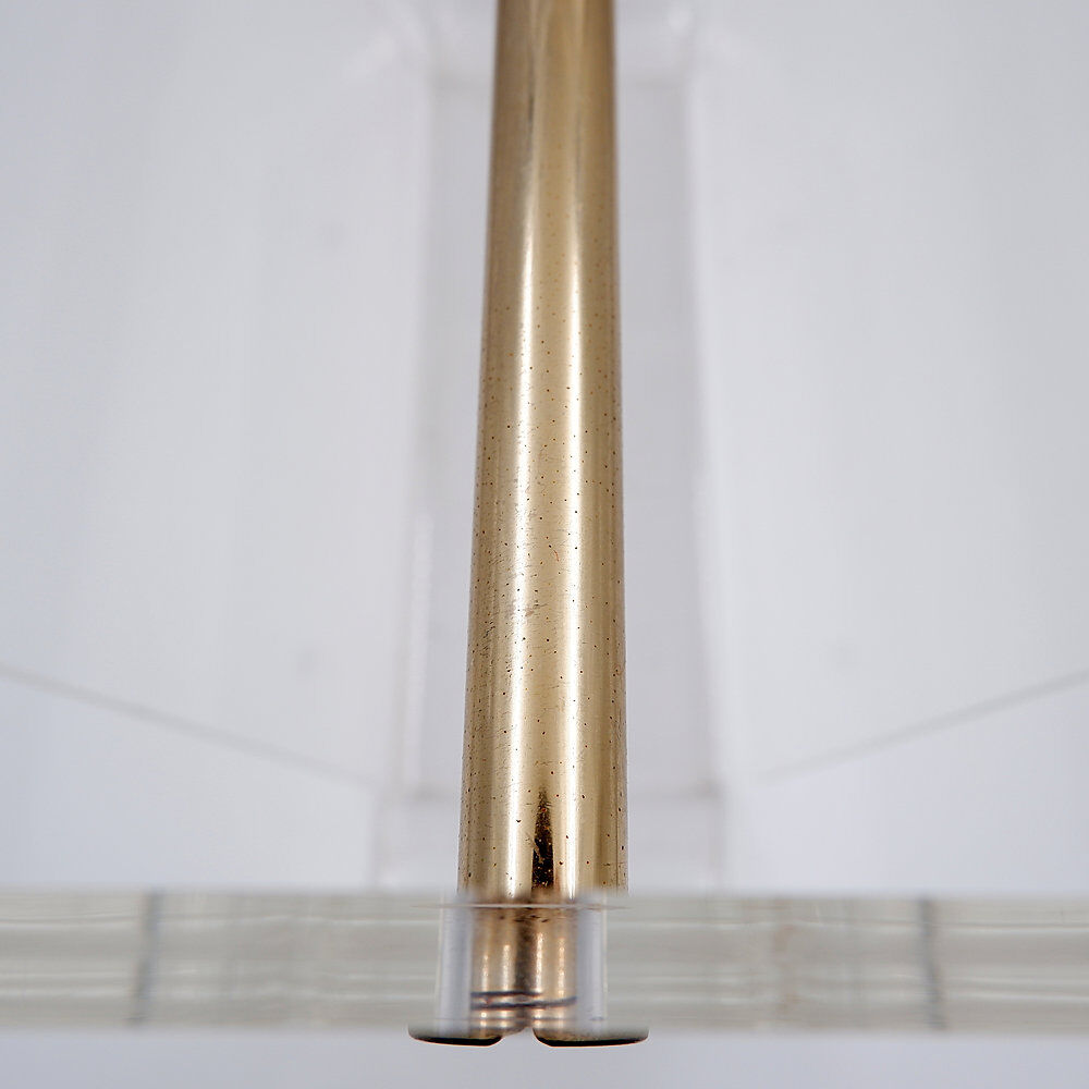 "Omega" magazine rack by David Lange, Roche Bobois plexiglass, 1970