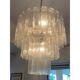 Lustre en verre de Murano