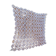 Nappe crochetée main en pur coton 108 cm x 100 cm