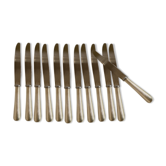 Set of 12 Christofle America knives