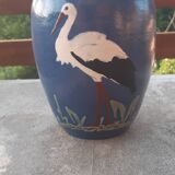 Vase terre cuite vernissée par jean Garillon