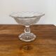 Small old glass fruit bowl