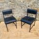 Ensemble de 4 chauffeuses modernistes