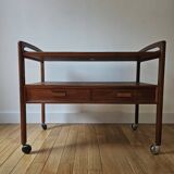 ARREBO MOBLER - Teak rolling trolley