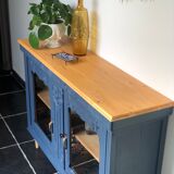 Art Deco window furniture gray blue