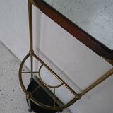 Coat rack and umbrella