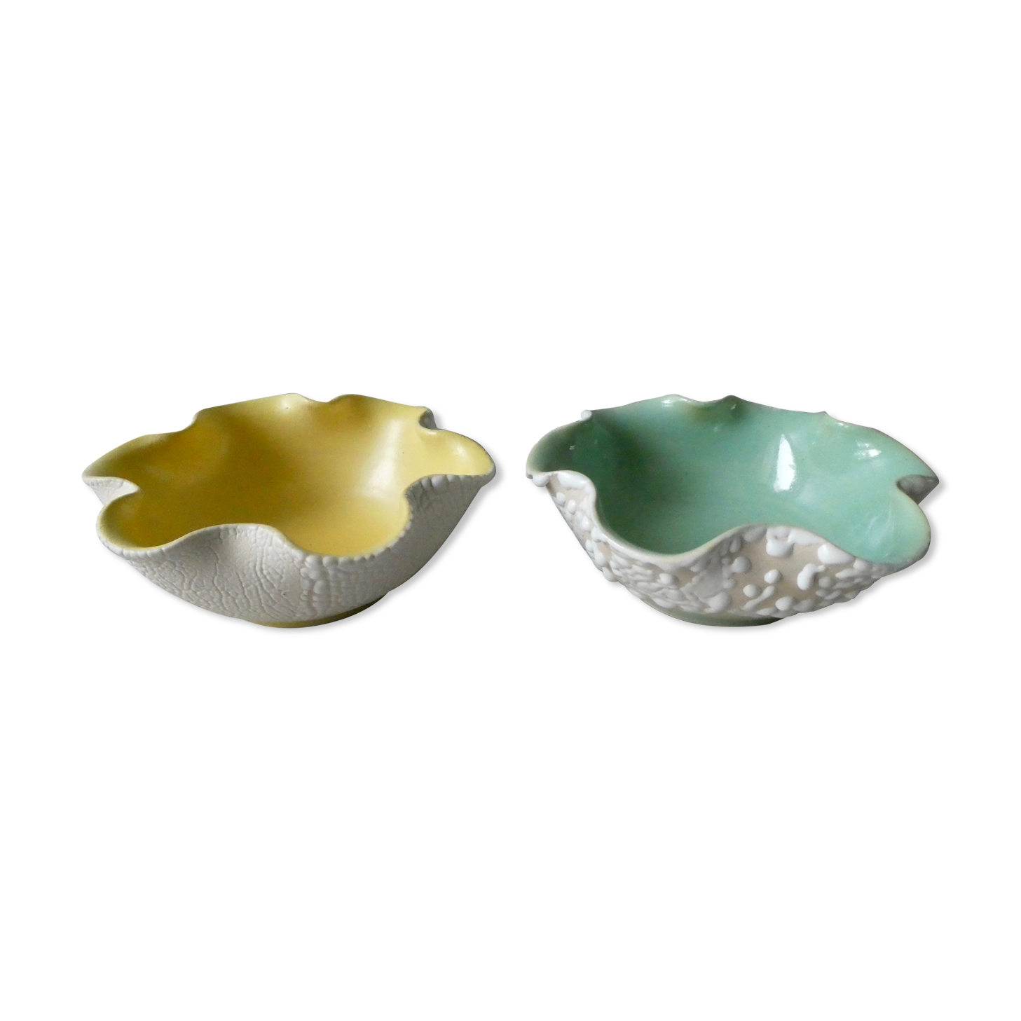 Set of 2 Lude ceramic cups from the 50/60