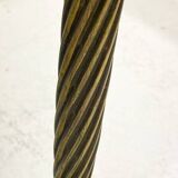 Mid-Century Modern Coffee Table, Glass and Brass