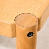 Oak dining table by Lübke