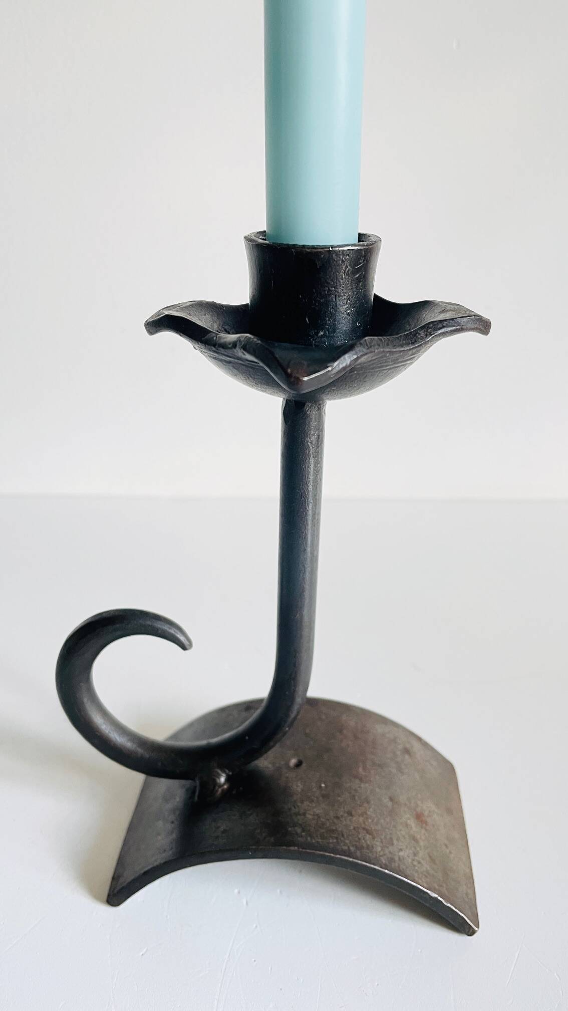 Vintage Brutalist Candle Holder