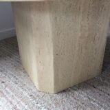 Travertine coffee table from the 70s