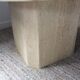 Table basse en travertin des années 70