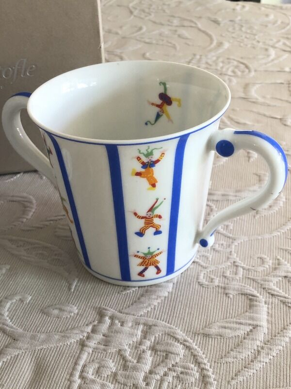 2 Christofle's Folletto porcelain bowls collection