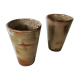 Pair of vintage ceramic cups