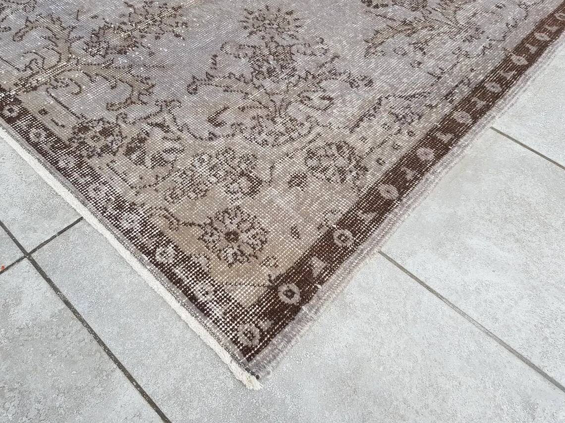 Tapis Oushak antique bohémien sku v772