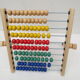 Large coloured wooden abacus for the child's learning