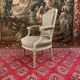 Louis XVI-era armchair Stamp Nicolas Denis Delaisement 18th century