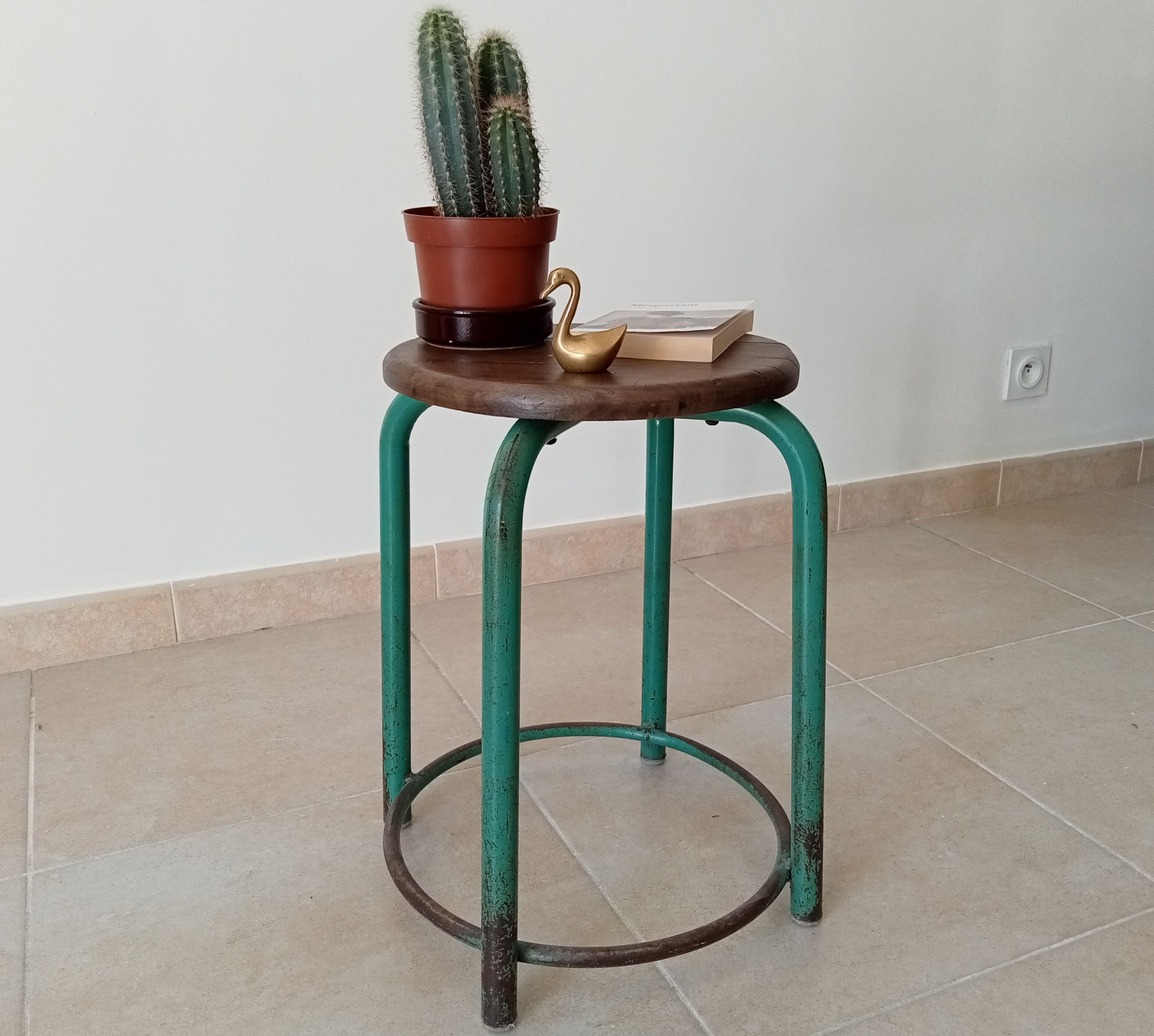 Vintage workshop stool 50s/60s