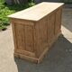 Antique pine counter
