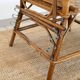 Chaise longue en osier années 30