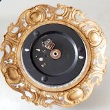 Ceiling lamp in glass and bronze