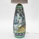XXL lamp by M Zawadski, hand-painted Tilgmans, Sweden, 1961, signed and dated.