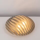 glass ceiling lights by Peill & Putzler, Germany, 1970s.