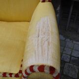 Couch "with ears" in Walnut