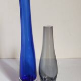 Duo de soliflores de verrier vintages