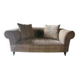 2-seater upholstered sofa